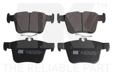 Колодки гальм дискових NK 2247116