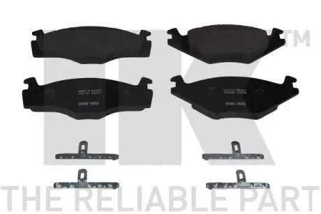 Колодки тормозные дисковые передние NK 224716