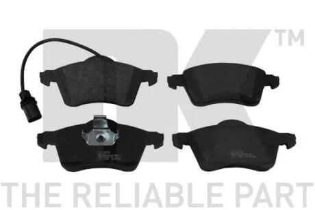 Фото 1 - колодки гальмівні дискові NK 224750 Колодки гальмівні дискові NK 224750 (фото 1)