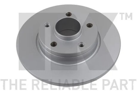 Диск гальмівний невентильований NK 313647