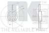 Фото 3 - диск гальмівний невентильований NK 314870 Диск гальмівний невентильований NK 314870 (фото 3)