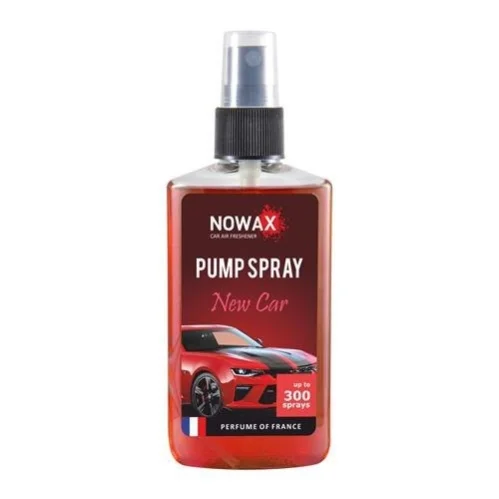 Ароматизатор воздуха спрей Pump Spray 75ml - NEW CAR Nowax NOWAX NX07510 (фото 1)