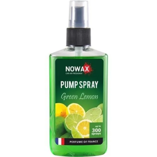 Ароматизатор воздуха спрей Pump Spray 75ml - GREEN LEMON Nowax NOWAX NX07523 (фото 1)