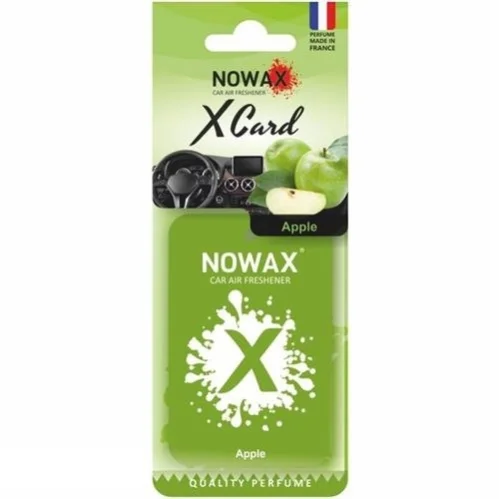 Автомобильный ароматизатор воздуха серия " X CARD" - Apple NOWAX NX07537 (фото 1)