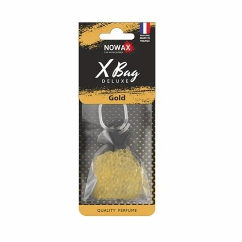 Автомобильный ароматизатор полимерный X Bag DELUXE -Gold NOWAX NX07583 (фото 1)