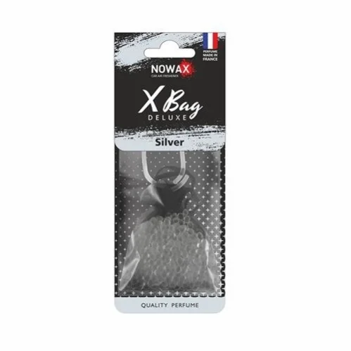 Автомобильный ароматизатор полимерный X Bag DELUXE -Silver NOWAX NX07584 (фото 1)