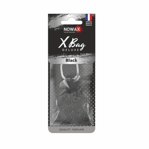 Автомобильный ароматизатор полимерный X Bag DELUXE -Black NOWAX NX07585 (фото 1)