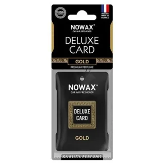 Ароматизатор целлюлозный Nowax серия Delux Card 6 г-Gold NOWAX NX07731