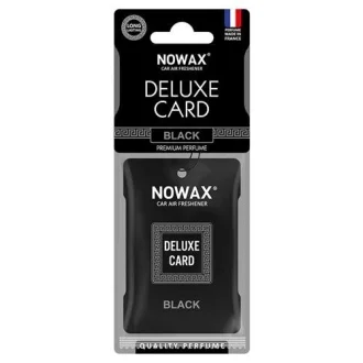 Ароматизатор целлюлозный Nowax серия Delux Card 6 г. - Black NOWAX NX07733
