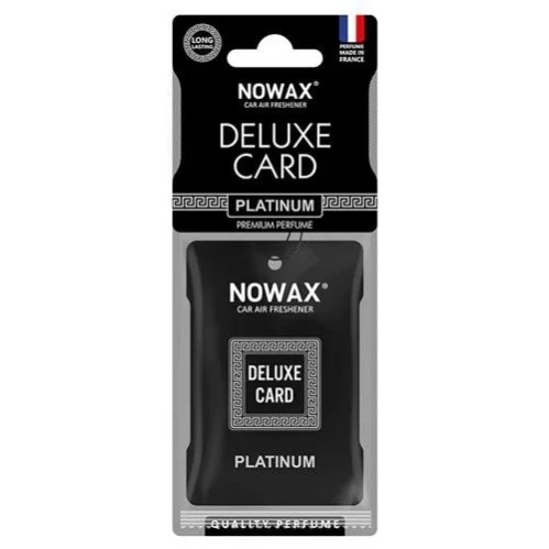 Ароматизатор целлюлозный Nowax серия Delux Card 6 г-Platinum NOWAX NX07735 (фото 1)