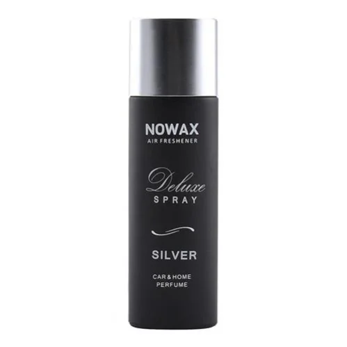 Ароматизатор воздуха спрей DELUXE Spray 50ml CAR & HOME Parfume SILVER Nowax NOWAX NX07749 (фото 1)