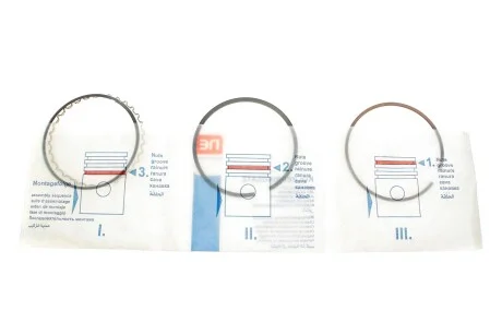 Кольца поршневые Renault 19/Volvo 440/480 1.8 85-95 (81.00mm/STD) (1.75-2.0-3.0) = 8938280000 NPR 120 038 0029 00