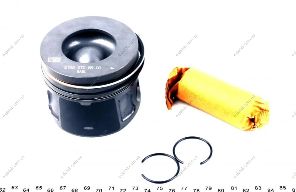 Поршень Ford Transit 2.2TDCi 06- (86.00mm/STD) = 7121650000 NPR 130 021 0004 00 (фото 1)