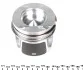 Поршень Renault Master/Opel Movano 2.3dCI/CDTI 14- (85.00mm/+0.50) = 7138255000 NPR 130 038 0014 21 (фото 3)