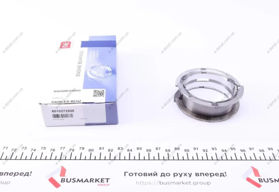 Вкладыши коренные MB Sprinter/Vito OM651 09- (+0,25) (центр.бугель) = 6010272500 NPR 180 010 0015 15 (фото 1)