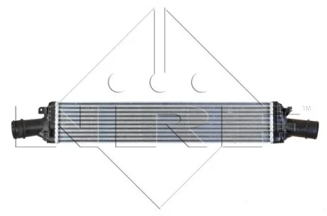 Радиатор интеркулера Audi A4/A5/A6 2.0TFSI/2.7/3.0TDI 07-18/Porsche Macan 2.0i/3.0D 14- NRF 30189