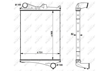 Интеркуллер NRF 30225