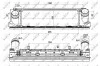 Радиатор интеркулера BMW 3 (F30/F80/F34/F31)/4 (F33/F83/F32/F82/F36) 1.5D-2.0D N13/N20/N47 11- NRF 30482 (фото 5)