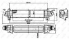 Радиатор интеркулера Ford Mondeo III 2.0-2.2 TDCI 00-07 NRF 30840 (фото 1)
