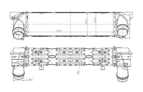 Інтеркулер NRF 309097