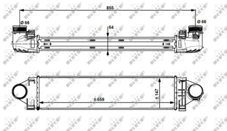 Інтеркулер NRF 30912