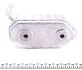 Радиатор масляный VW Golf IV/V 97-08 NRF 31004A (фото 8)