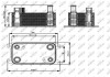 Охолоджувач мастила NRF 31363 (фото 4)