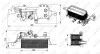 Радиатор масляный BMW 5 (F10/F11/F07)/6 (F06/F12/F13)/7 (F01/F02/F03) 2.5-4.4i 09-18 (теплообменник) NRF 31749 (фото 1)