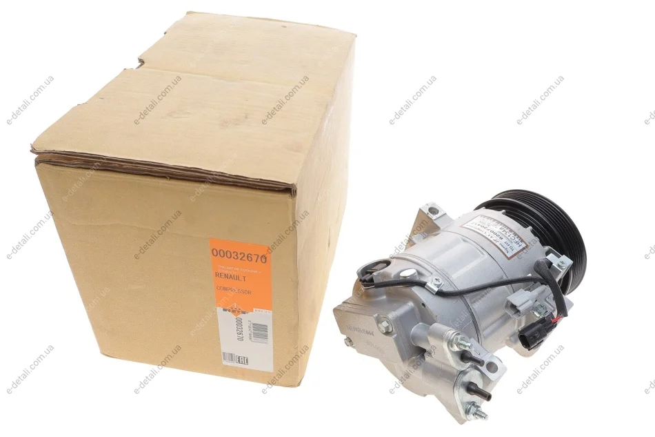 Компрессор кондиционера Renault Laguna 1.5 dCi 07-15 NRF 32670 (фото 1)