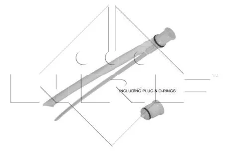 Осушитель кондиционера MB C-class (W204/S204)/E-class (W212/S212) OM651 07- NRF 33350