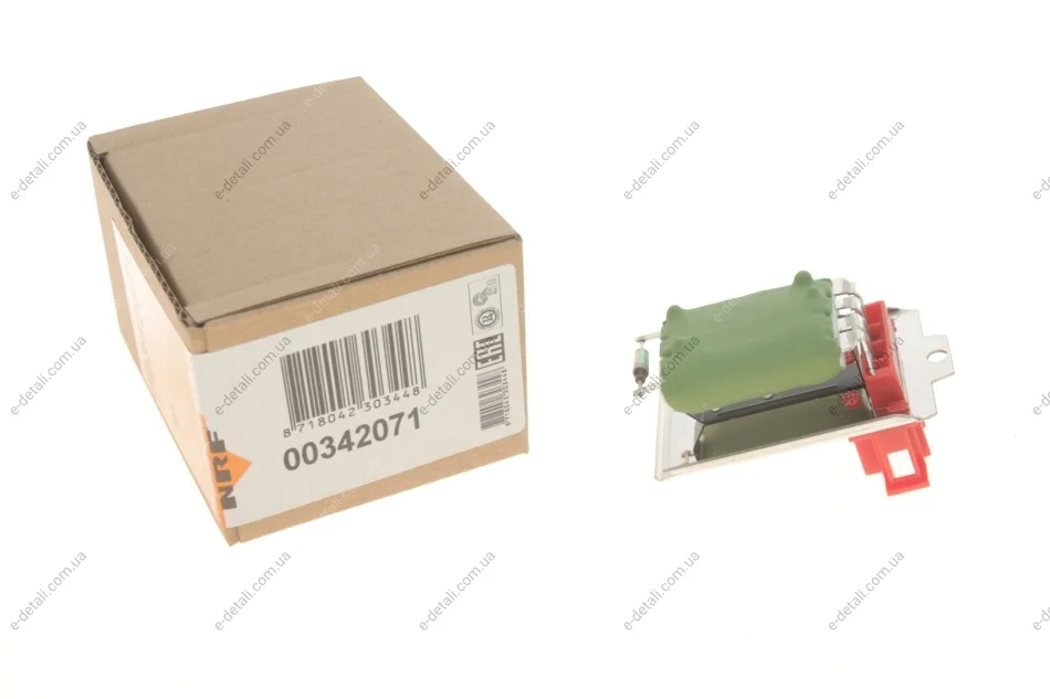 Реостат печки VW Passat B3-B5 96-05/Audi A4 94-01/Skoda Superb I 01-08 NRF 342071 (фото 1)