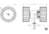 Моторчик вентилятора салону NRF 34264 (фото 2)