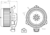 Вентилятор салона NRF 34268 (фото 2)