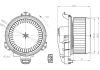Вентилятор салону NRF 34296 (фото 2)