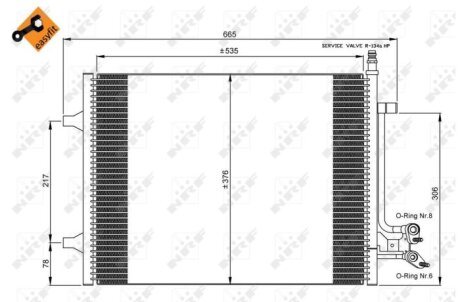 Конденсатор NRF 35904