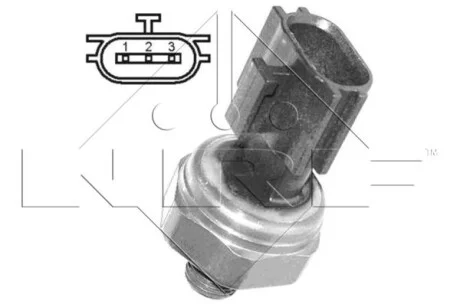 Датчик тиску кондиціонера Nissan Juke/Qashqai/X-Trail 1.0-4.0 01- NRF 38939