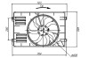 Вентилятор радиатора NRF 47925 (фото 1)