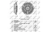 Віскомуфта MERCEDES Sprinter 2.2D 95- (вир-во) NRF 49538 (фото 6)