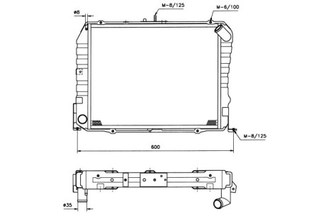 Радиатор NRF 503962