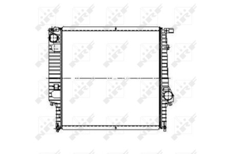 Радиатор NRF 509626