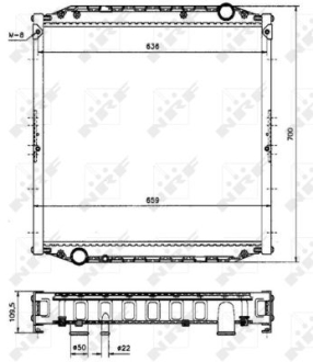 Радиатор NRF 51569A