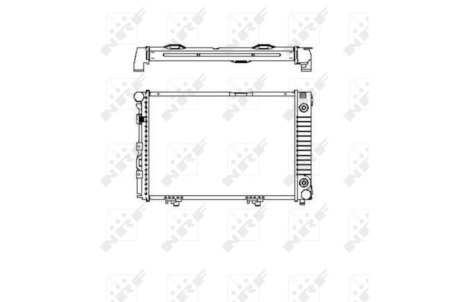 Радиатор NRF 516574