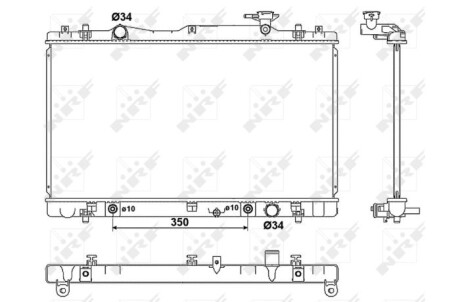 Радіатор NRF 53063