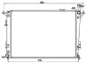 Радіатор охолодження Hyundai Santa Fe 2.2D 09- NRF 53168 (фото 1)