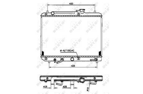Радіатор NRF 53208