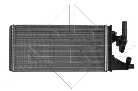 Радіатор пічки NRF 53236 (фото 1)