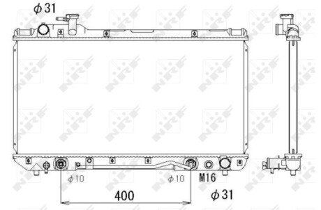 Радиатор NRF 53288