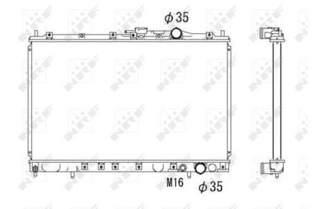 Радіатор NRF 53301
