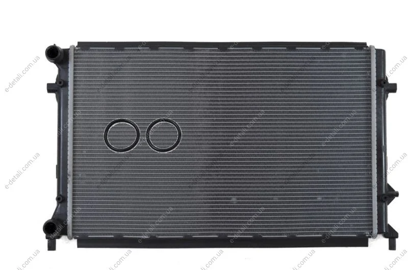 Радиатор охлаждения VW Caddy III/Golf 1.4/1.6/2.0 03- (648x406x24) NRF 53405 (фото 1)