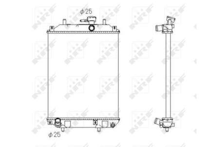 Радіатор NRF 53413